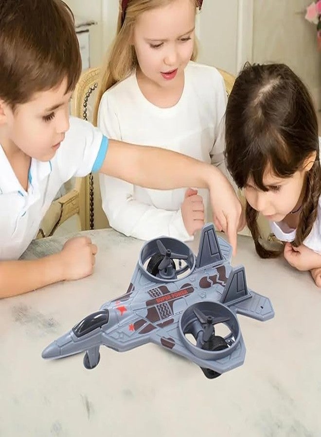 MALLEXO Realistic Military Fighter Jet Airplane Toy for Kids | 1 PCS Push & Go Unbreakable Aircraft Plane Model Toys Action Figure Playset for Boys and Girls Education | Decor Items Birthday Gifts (1) - Image 2